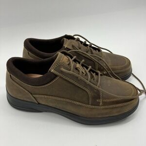 Anodyne Diabetes No. 72 Casual Sport Shoes Mens 7.5 W Brown Leather Comfort NWOT